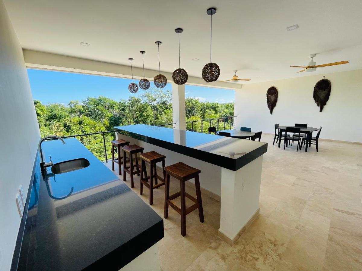 Plunge Pool And Swim-up - Aldea Zama Apartment Tulum